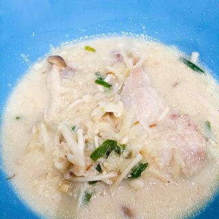 白滝でヘルシー★豆乳味噌ラーメン